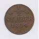Allemagne - 1/2 Stuber 1804 R - Etats de Berg - cuivre - TTB+