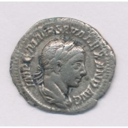 Denier - Alexandre Sévère - Rome - argent - TB