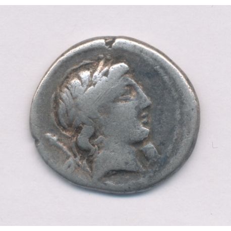 République Romaine - Denier Crépusia - argent - B+