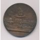 Médaille - Dieu le veut - Clermont 1095-1895 - cuivre - TTB