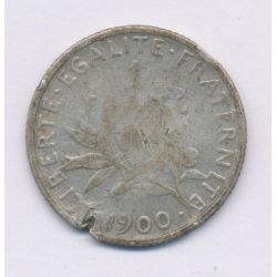 1 Franc Semeuse - 1900 - argent - B