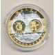 Médaille - 1ère frappe hommage Euro - Malte - Europa - argent 