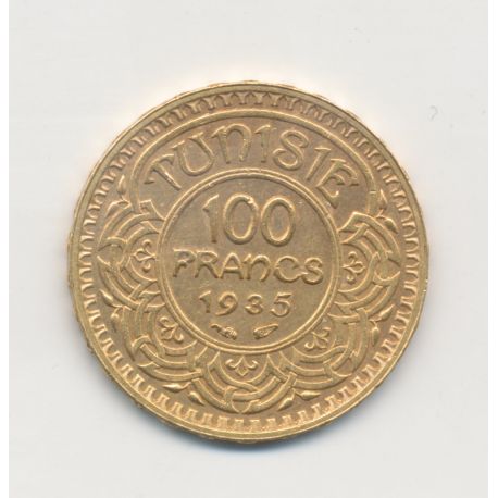 Tunisie - 100 Francs 1935 - SUP