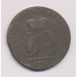 Valachie et Moldavie - 3 Kopek 1773 - bronze - TB