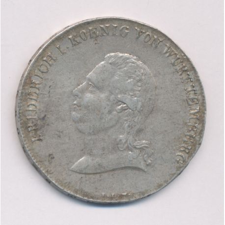 Allemagne - Thaler 1810 - Frédéric I - Royaume Wurttemberg - argent - TB+