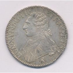 Louis XVI - Écu aux lauriers - 1789 A Paris - 2e semestre - TTB/TTB+