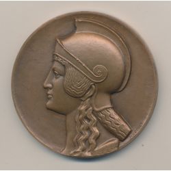 Médaille - Ville de Poitiers - bronze 50mm - R.Cochet - TTB+