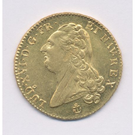 Louis XVI - Double louis d'or buste nu - 1786 H La Rochelle - SUP