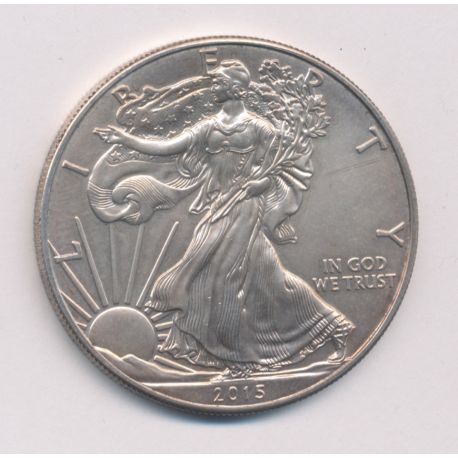 Etats-Unis - 1 Dollar 2015 - Silver eagle - argent - SUP