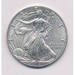 Etats-Unis - 1 Dollar 2017 - Silver eagle - argent - SUP