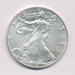 Etats-Unis - 1 Dollar 2018 - Silver eagle - argent - SPL