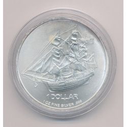 Iles Cook - 1 Dollar 2013 - Bounty - 1 once argent - SPL