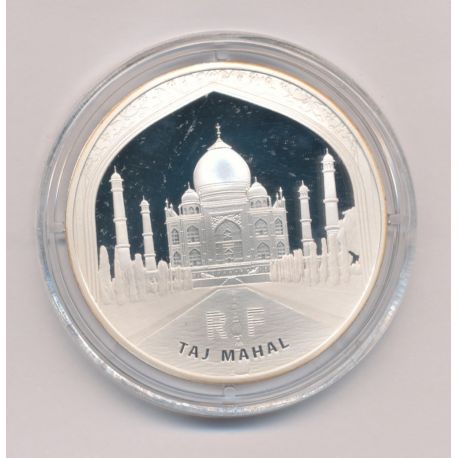 10 Euro 2010 - Taj Mahal - argent BE
