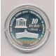 10 Euro 2010 - Taj Mahal - argent BE