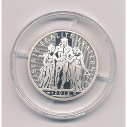 10 Euro Hercule - 2012 - argent Belle épreuve