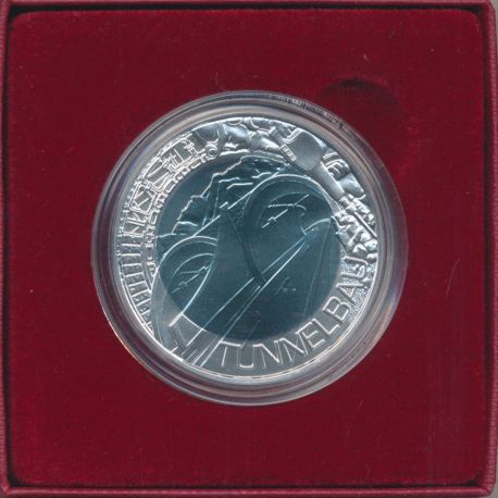 Autriche - 25 Euro 2013 - Tunnelbau - bi-métallique