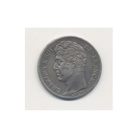 1/2 Franc Charles X - 1828 H La Rochelle