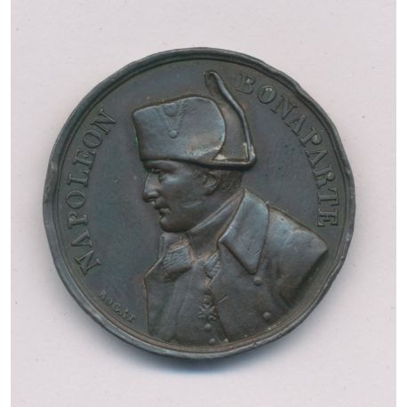 Médaille - Napoléon Bonaparte - Translation des cendres Napoléon I - 1840 - bronze - 25mm - TTB