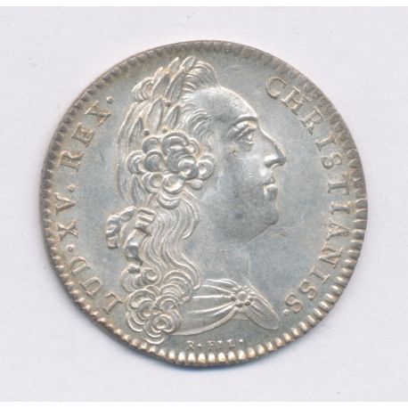 Jeton - Louis XV - États de Bretagne - 1768 - argent - TTB+