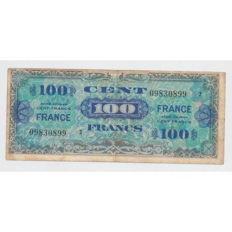 100 Francs France - 1944 - série 2 - TB+