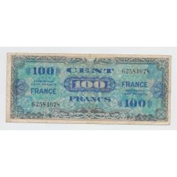 100 Francs France - 1945 - sans série - TB+