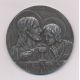 Médaille - Jesus - Thème religieux - argent 61g - 50mm - TTB