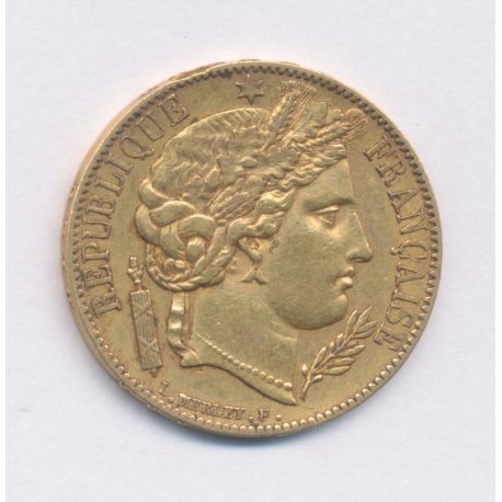 Cérès - 20 Francs Or - 1850 A Paris - TTB