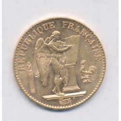 Génie - 20 Francs Or - 1890 A - SUP+