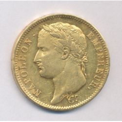 Napoléon 1er - 40 Francs Or - 1811 A Paris - TTB+