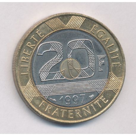 20 Francs Mont st michel - 1997 - SPL