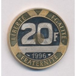 20 Francs Mont st michel - 1996 Belle épreuve - FDC