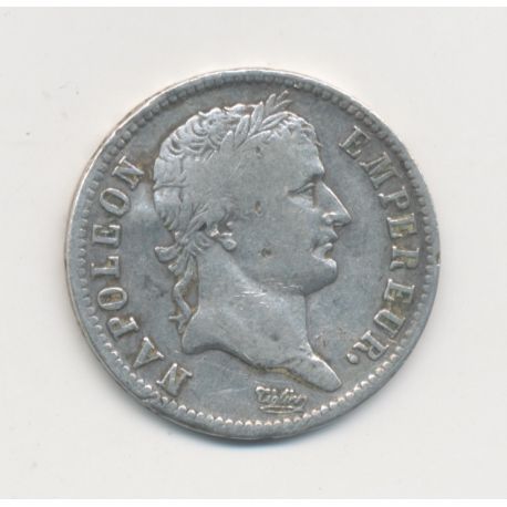 Napoléon empereur - 1 Franc - 1810 L Bayonne - L à droite