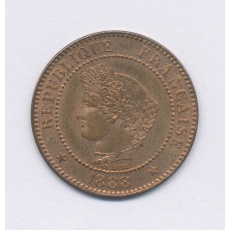 2 centimes Cérès - 1888 A Paris - SPL