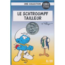 10 Euro 2020 - Le Schtroumpf tailleur - N°9 - argent