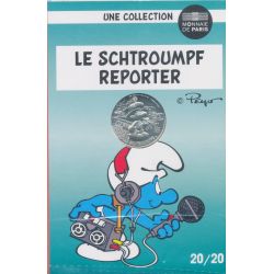 10 Euro 2020 - Le Schtroumpf reporter - N°20 - argent
