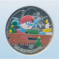 50 Euro 2020 - Le Grand Schtroumpf - argent