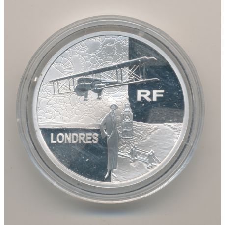 1 1/2 Euro - Grands express aériens - 2004 - argent BE