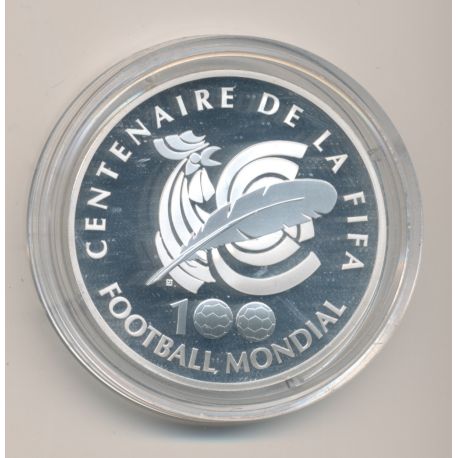 1 1/2 Euro - Centenaire de la FIFA - argent BE - 2004
