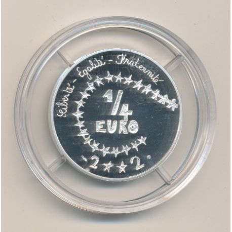 1/4 Euro des enfants - 2002 - argent