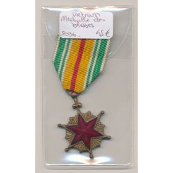 Vietnam - Médaille des Bléssés - ordonnance