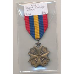 Congo - Mérite Civique bronze - bronze - ordonnance