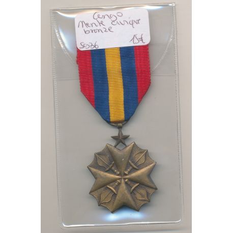 Congo - Mérite Civique bronze - bronze - ordonnance