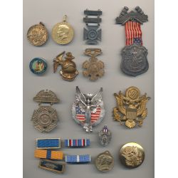 Etats-Unis - Lot Divers Badges et Insignes US