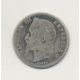 50 centimes Napoléon III - 1866 BB Strasbourg - Tête laurée