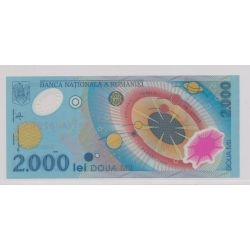 Roumanie - 2000 Lei 1999 - éclipse solaire - Polymere - Neuf/UNC