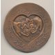 Médaille - Franz Schubert - Bronze - 68mm - TTB+