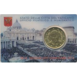 Coincard Vatican N°6 - 50 Cents 2015