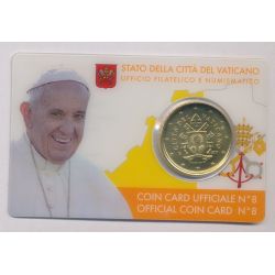 Coincard Vatican N°8 - 50 Cents 2017