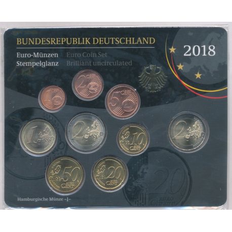 Coffret BU Allemagne 2018 - Lettre J