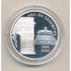 1,5 Euro 2006 - Arc de triomphe - argent Belle Epreuve